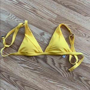 Zaful yellow top bikini
